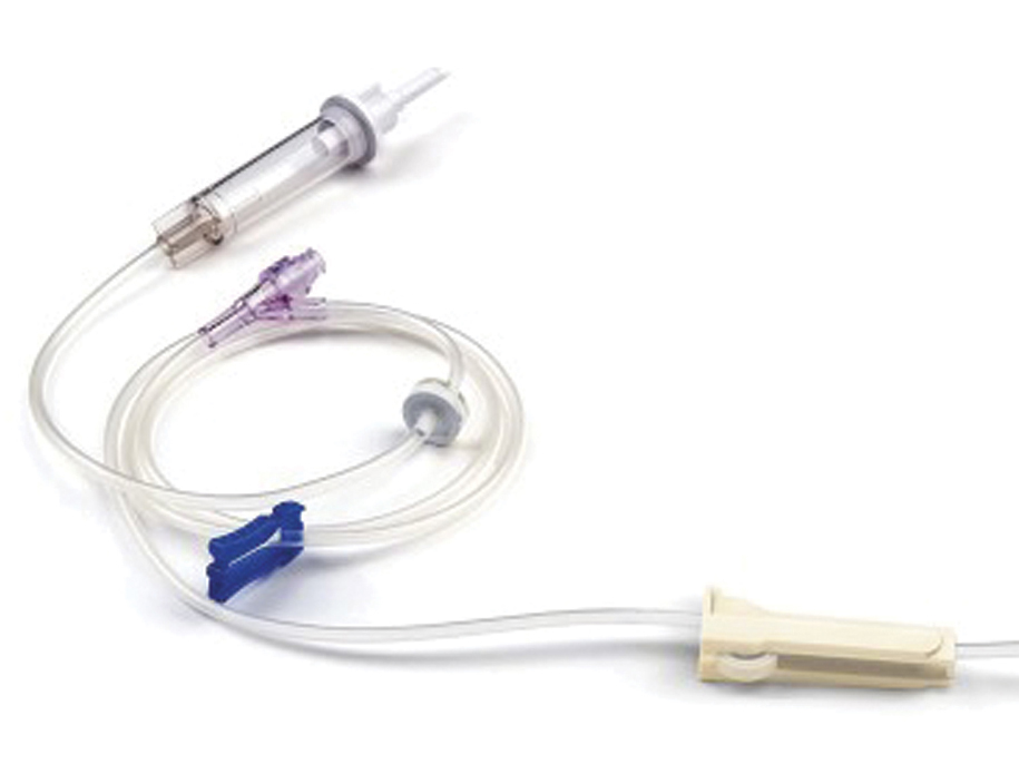 Simplify IV Set Use Evo IQ Infusion System